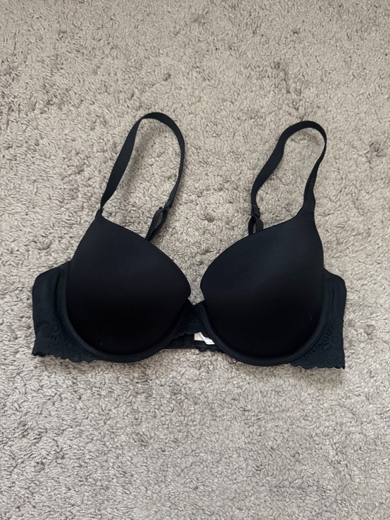 Auden Other - Auden Black T-Shirt Bra with Lace Band